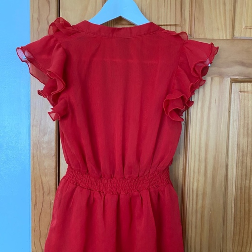 Red raffled blouse H&M - Picture 2 of 6